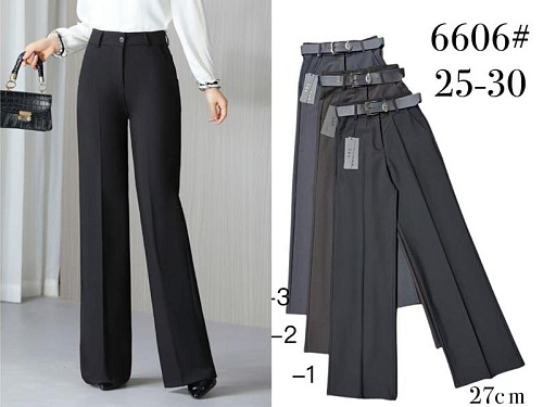 Штаны Style Nadezhda 6606-2 brown - делук