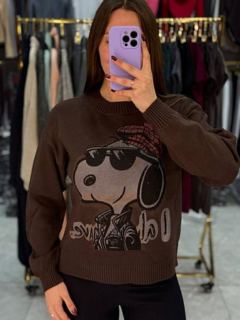 Свитер Arina 925-2 brown - делук