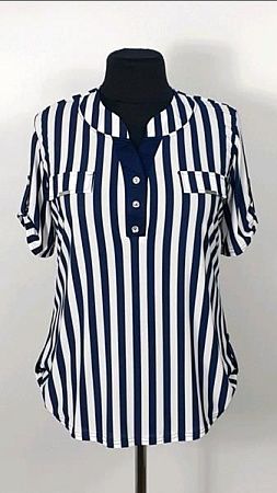 Блузка Ileana IL109 navy - делук