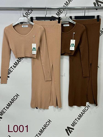 Костюм Met&March L001 beige - делук