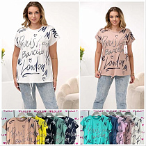 Футболка Lola LL533 mix - делук