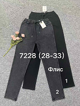 Джинсы Immei 7228-2 grey - делук