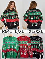 Свитер Dgmd R641 mix - делук