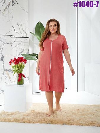 Халат Bat 1040-7 red - делук