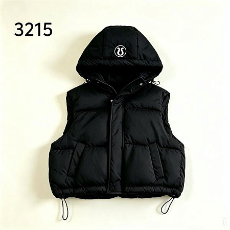 Жилетка Flong 3215 black - делук