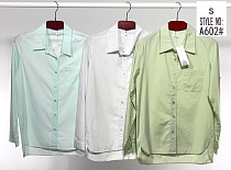 Рубашка Base A602 l.green - делук