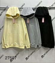 Худи Met&March 27507 grey - делук