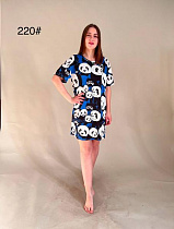 Туника Brilliant 220 black-blue - делук