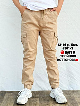 Джоггеры Amz 501-3 beige - делук