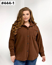 Рубашка Bat 444-1 brown - делук