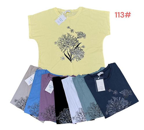 Футболка Katty 113 mix - делук