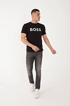 Футболка F.T.H F131 black - делук