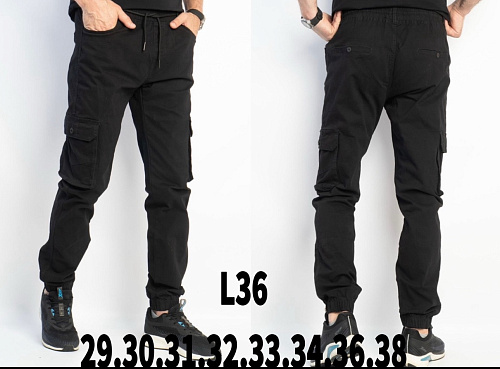 Штаны God Baron L36 black - делук