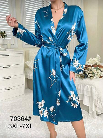 Халат Brilliant 70364 blue - делук