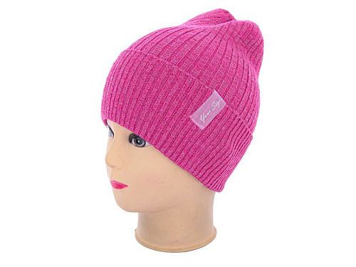 Шапка Angelica FN005-4 fuchsia - делук