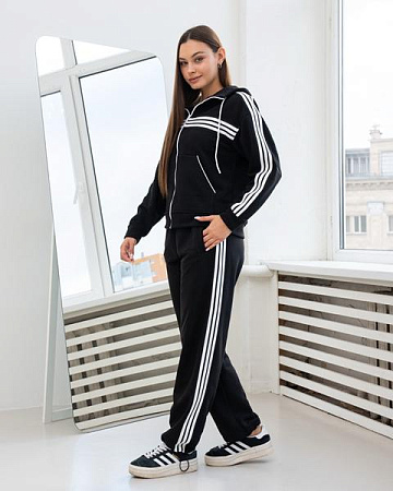 Костюм Спорт Azna ДП166 black - делук