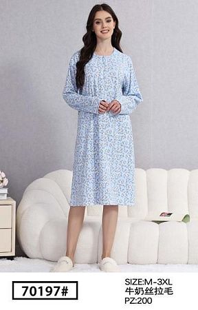 Ночнушка Fili Wear 70197 l.blue - делук