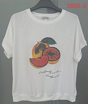 Футболка Lida 2805-3 white - делук