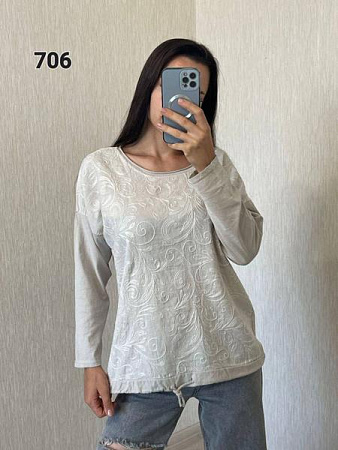 Свитер Fsn 706 l.grey - делук