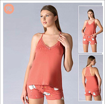 Пижама Trikotag 6221 red - делук