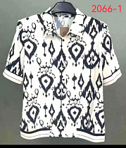 Футболка Lida 2066-1 white-black - делук