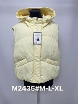 Жилетка Jacket M2435 yellow - делук