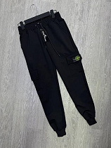 Штаны Спорт Mirwear Kids SI214-2 black - делук