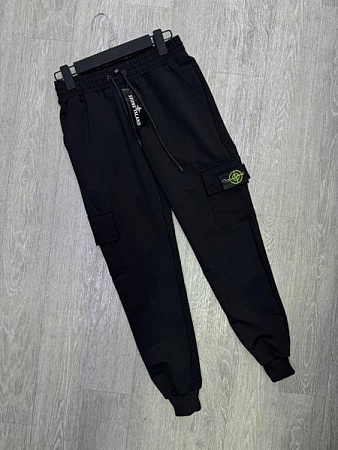 Штаны Спорт Mirwear Kids SI214-2 black - делук