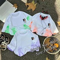 Футболка Фунтик 9019 white-green - делук