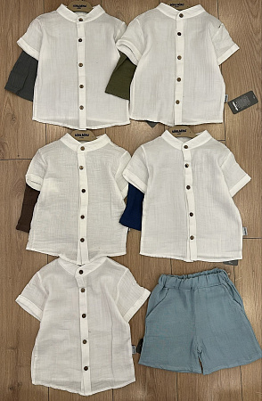 Костюм Baby Boom BB697 d.grey - делук