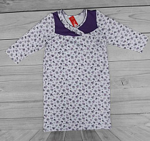 Ночнушка Imlion 220 white-violet - делук
