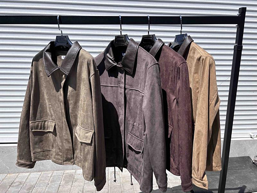 Куртка Oukali 608 brown - делук