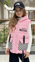 Жилетка Farbique F84 pink - делук