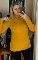 Свитер Elena&Vika 26349 yellow - делук