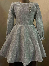 Платье Marimaks M267 silver - делук