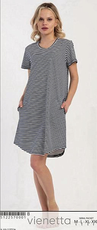 Ночнушка Trikotag T448 black - делук