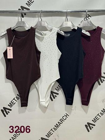 Боди Met&March 3206 white - делук