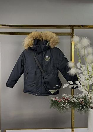 Куртка Delfinka B508 black - делук