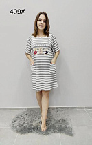 Ночнушка Anion 409 l.grey - делук