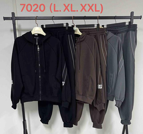 Костюм Спорт Saint Wish 7020 black - делук