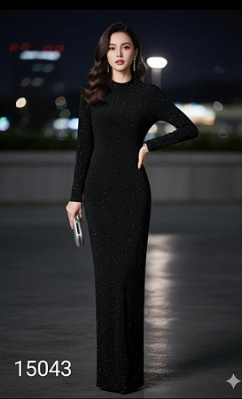 Платье Met&March 15043 black - делук