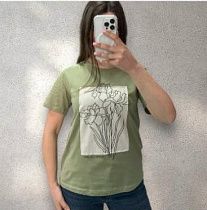 Футболка Levisha 25049 mint - делук