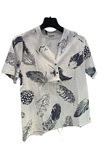 Блузка Orange Chinese 276-1 white - делук