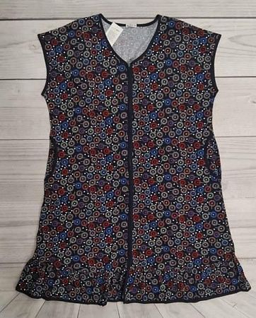 Халат Annet YT3312-1 navy - делук