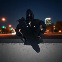 Костюм Спорт Newe Esto NE182 black - делук