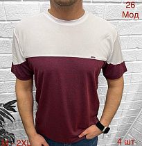 Футболка Надийка 26 wine (M-2XL) - делук