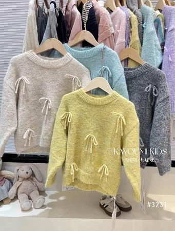 Свитер Meloria 3231 yellow - делук