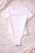 Боди Karolina KR556 white - делук