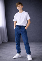 Джинсы Mmz M1587 blue - делук