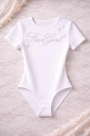 Боди Karolina KR556 white - делук
